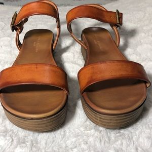 Rock and Candy Women's Platform Open Toe Adjustable Sandals Size 7